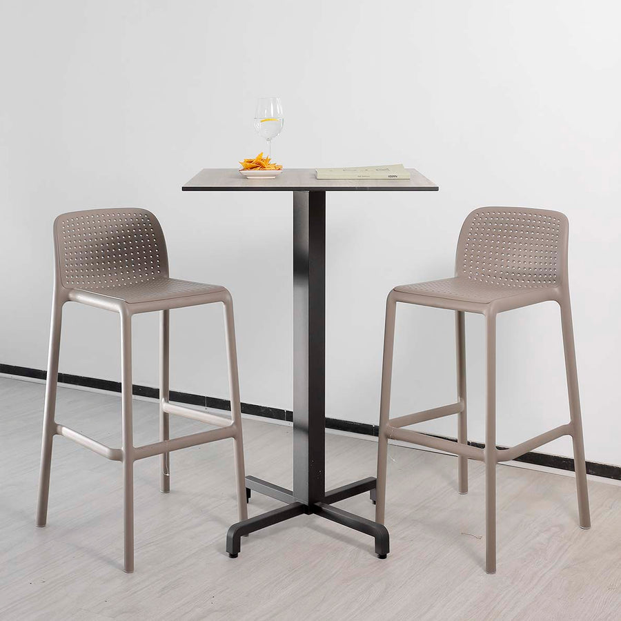Taburete Lido 65 cm Tortora