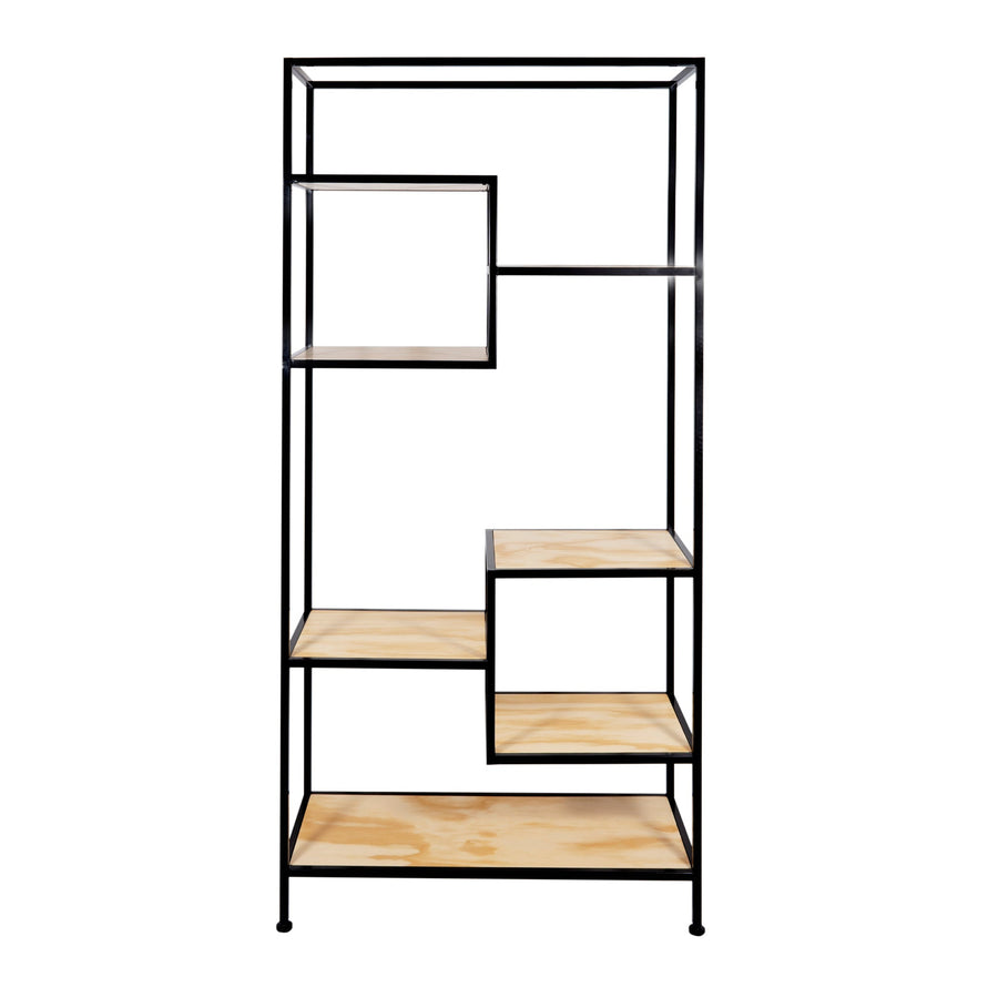 Estantería CUBO 100 x 40 x 185 cm Negro MIMA