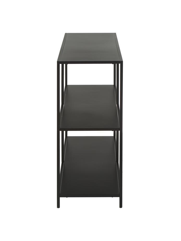 Estantería 120 Arrimo estrecha Metal BLACK