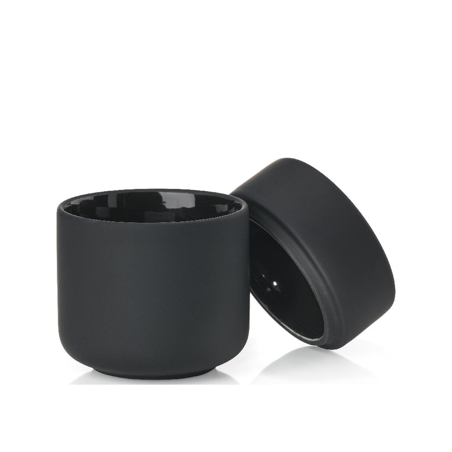 Tarro con tapa UME Negro
