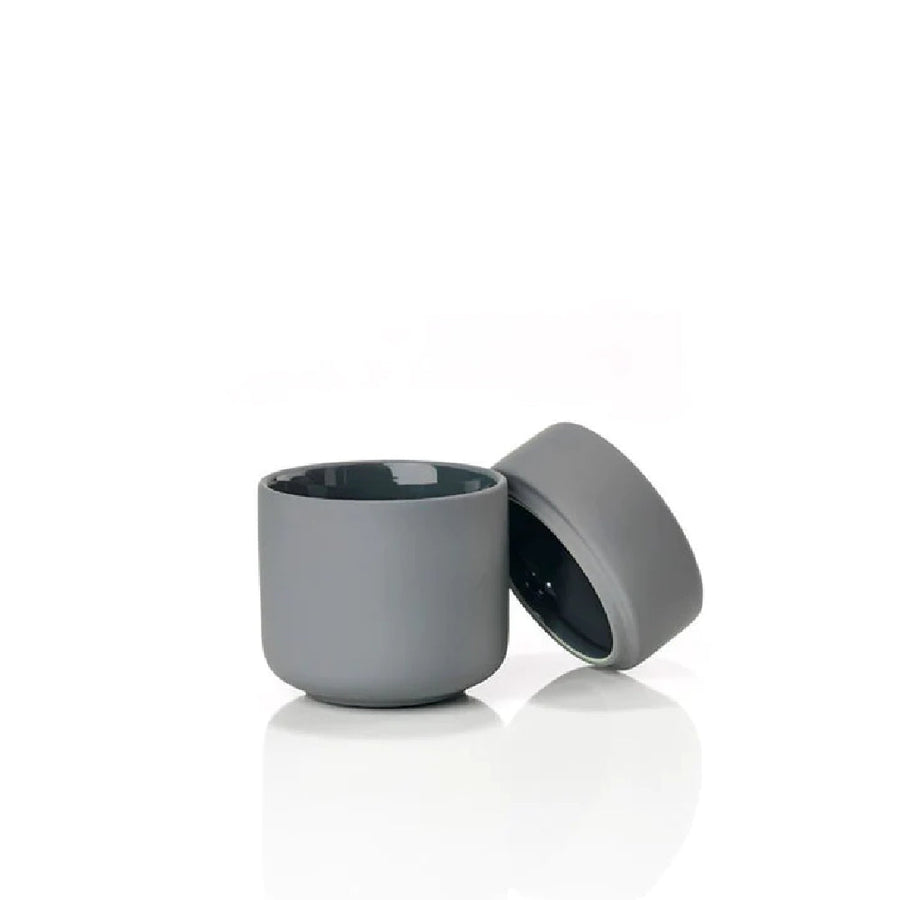 Tarro con tapa UME Gris