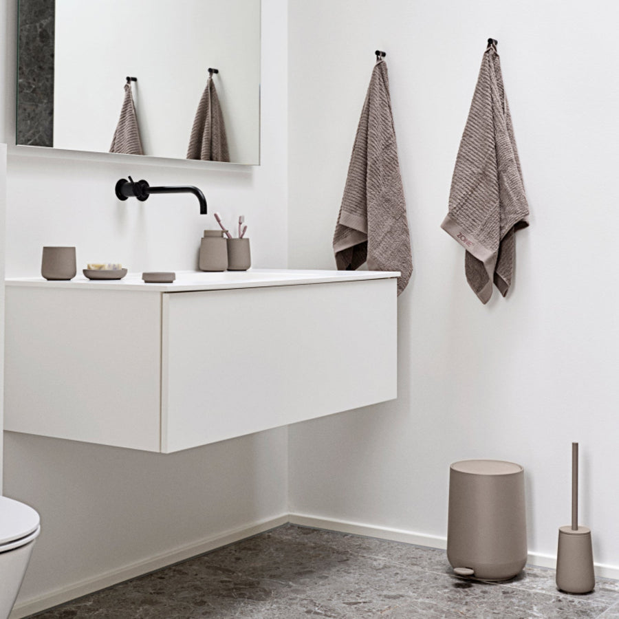 Toalla de baño Classic Taupe 70 × 140 cm