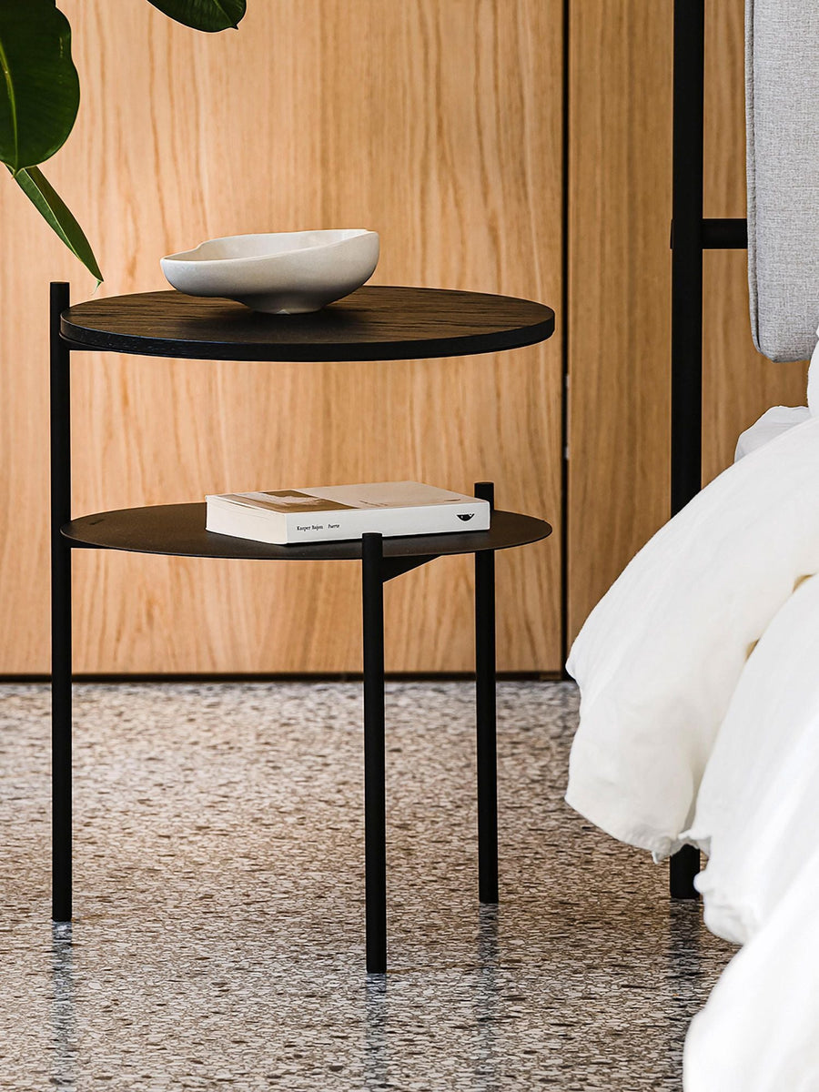 Velador Circolare METAL BLACK