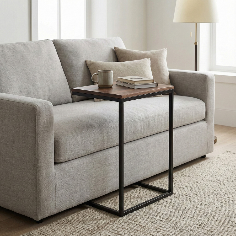 Mesa lateral Piscolera 45 Toffee