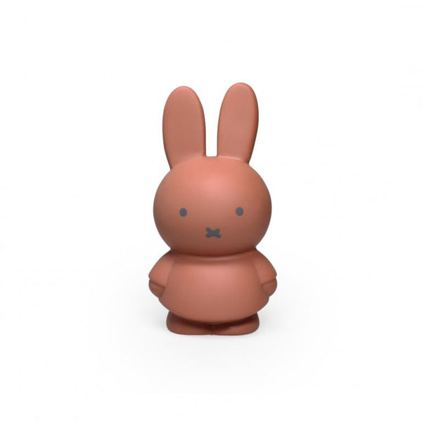 Alcancía Miffy color Terra - Altura 13,5 cm - 7,2 cm de Diámetro