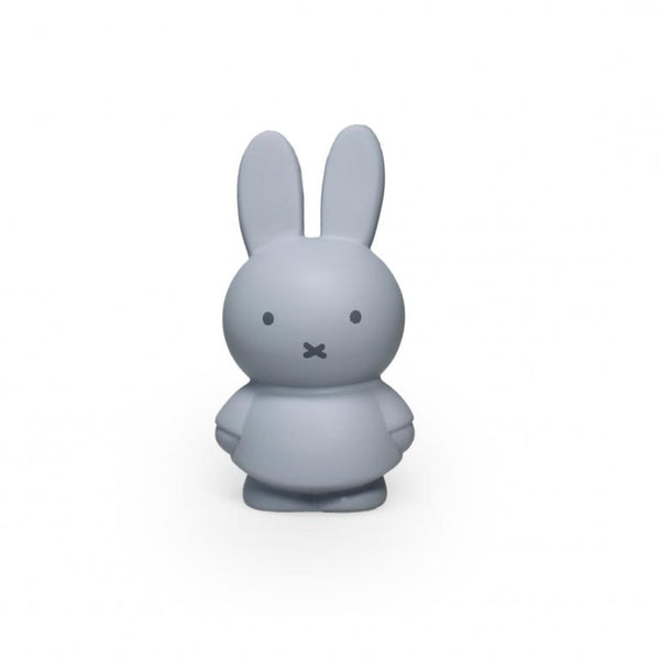 Alcancía Miffy color Silver Blue - Altura 13,5 cm - 7,2 cm de Diámetro