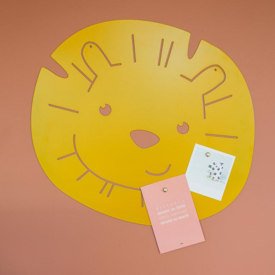 Tablero magnético de pared León Hakuna Mustard