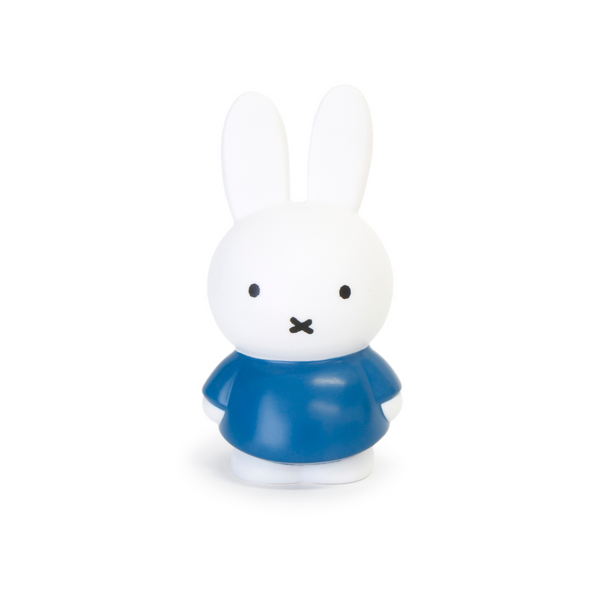 Alcancía Miffy color Azul - Altura 19 cm - 10 cm de Diámetro