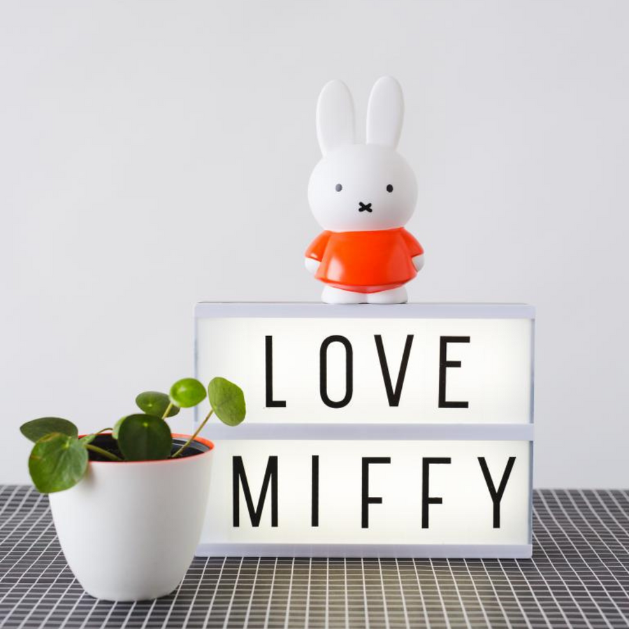 Alcancía Miffy Rojo