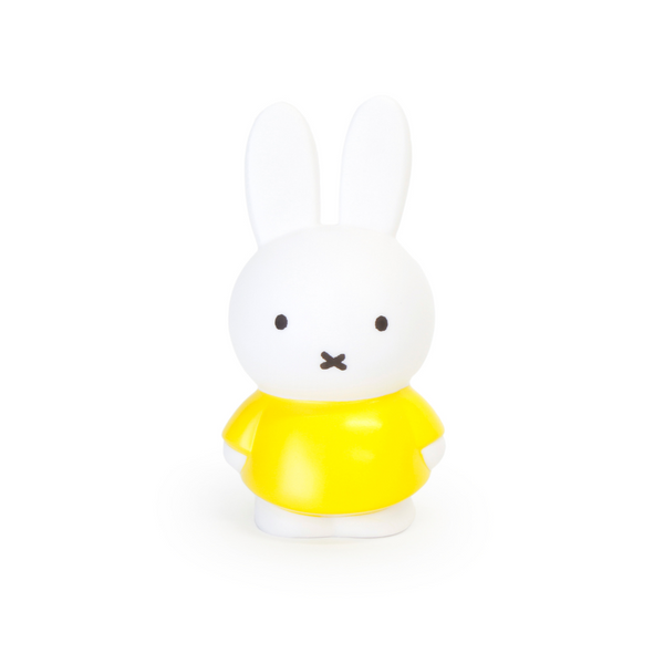 Alcancía Miffy color Amarillo- Altura 19 cm - 10 cm de Diámetro