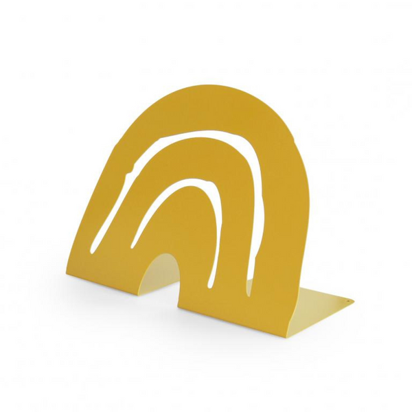 Tablero de mesa metal Magnético Hakuna color Mustard Medidas 23,5 x 29,7 x 15 cm