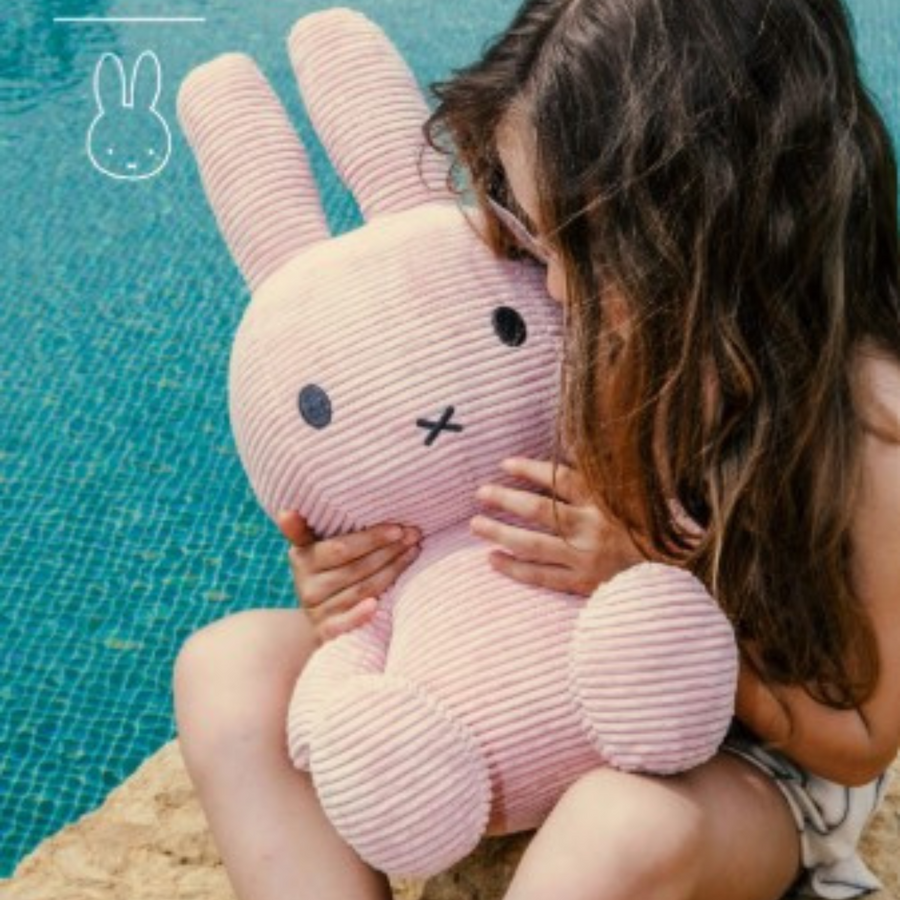 Peluche Miffy Eco Corduroy 33 cm Yellow