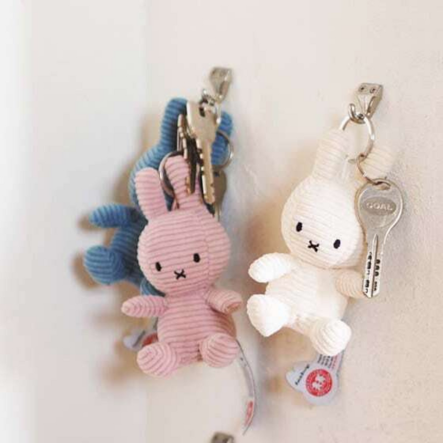 Llavero peluche Miffy Eco Corduroy 10 cm Pink