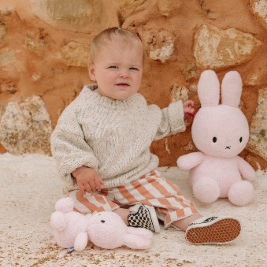 Peluche Miffy Eco Corduroy 33 cm Pink