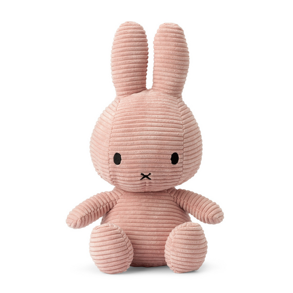 Peluche Miffy Eco Corduroy 50 cm - 20" color Pink