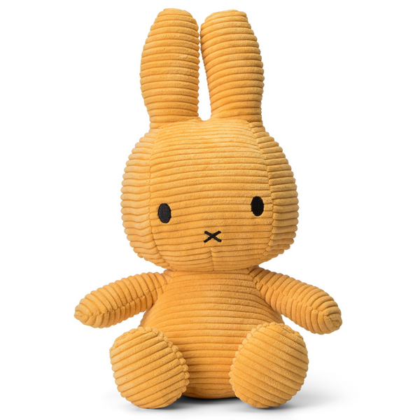 Peluche Miffy Eco Corduroy 70 cm - 27,5"  Amarillo