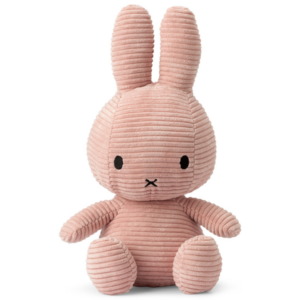 Peluche Miffy Eco Corduroy 70 cm - 27,5"  Rosa
