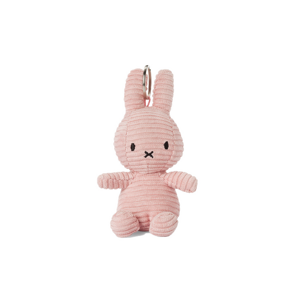 Peluche y llavero Miffy  Keychain ECO Corduroy 10 cm- 4"  color Pink