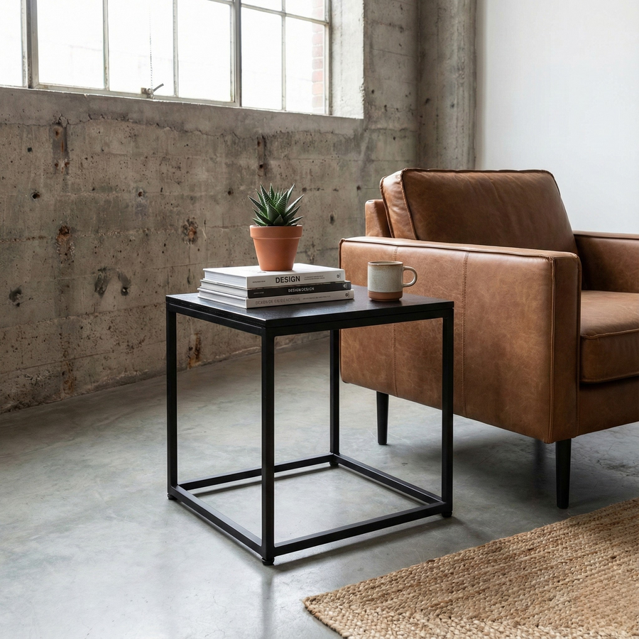 Mesa Lateral CUBO 40 BLACK