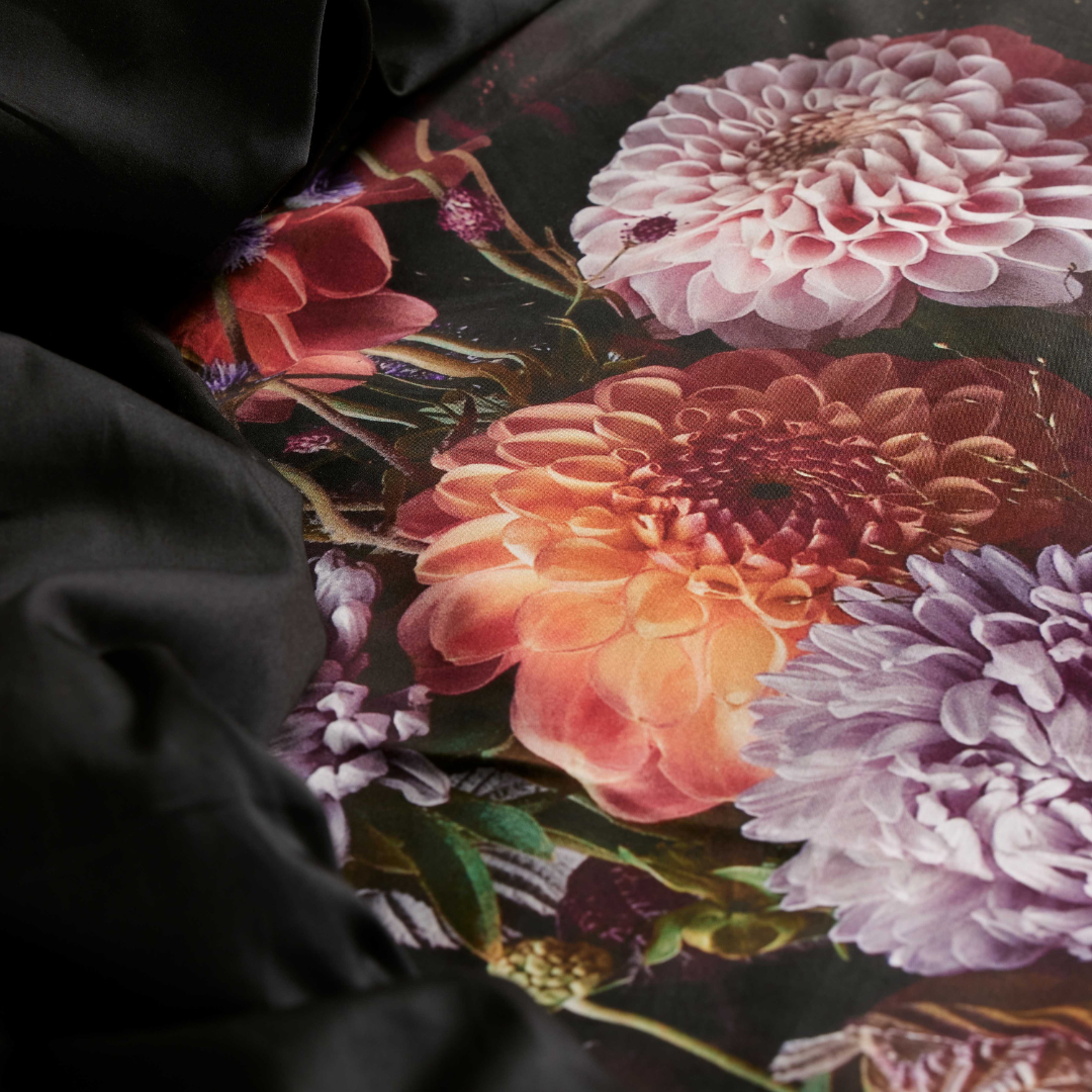 Funda de plumón Bouquet  Anthracite Antracita