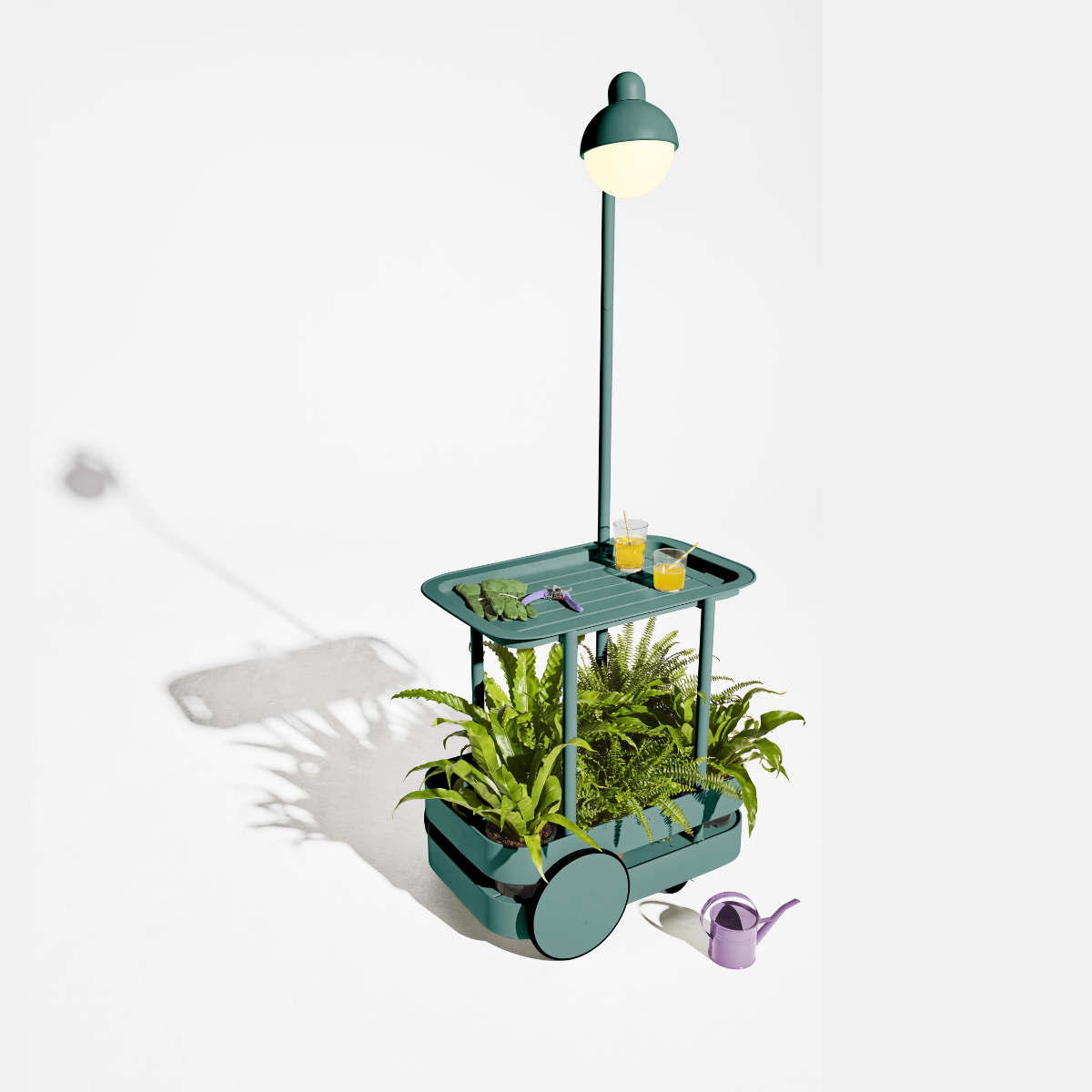 Carrito Bar Jolly Trolley - Dark Sage