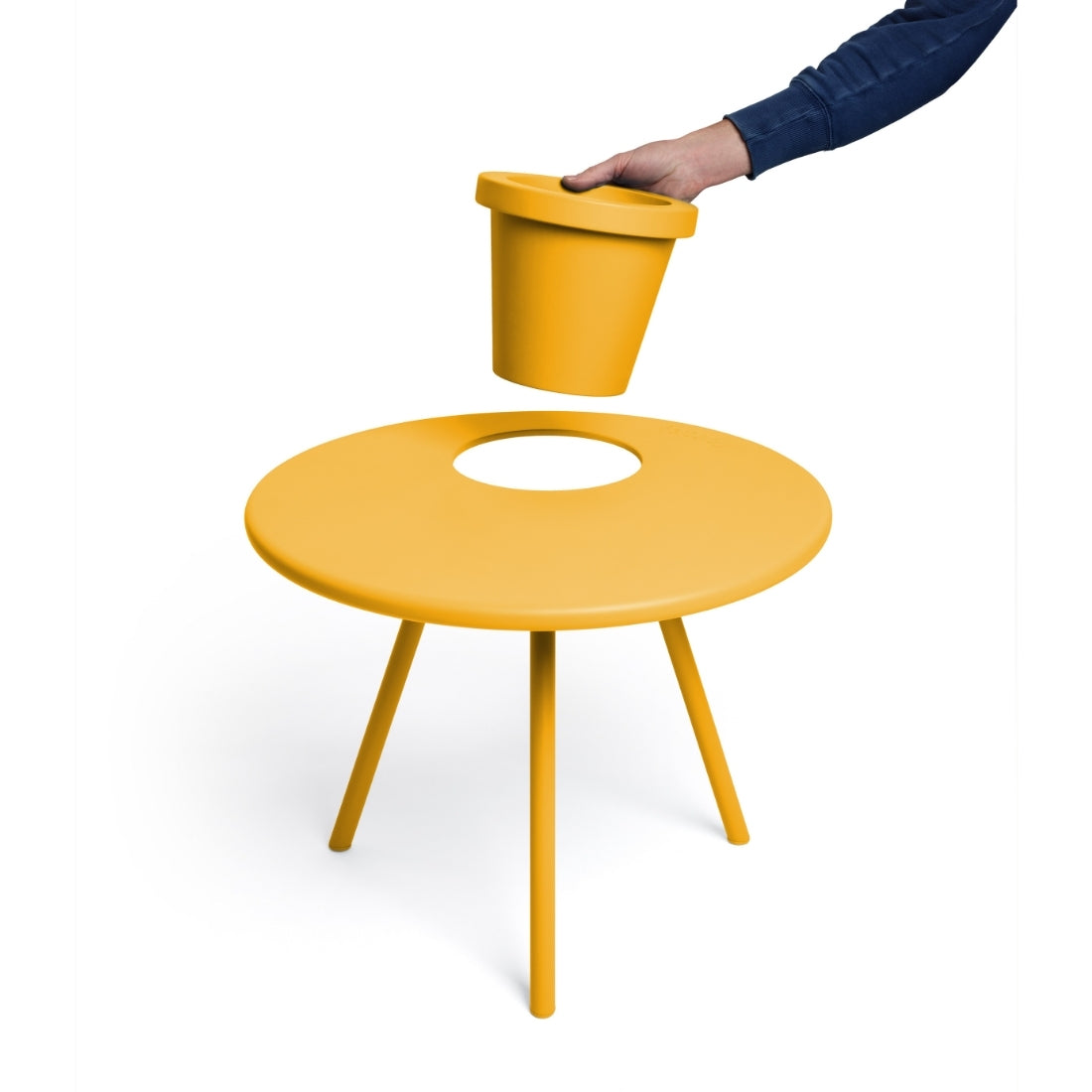 Mesa Macetero Fatboy Bakkes - Sunbeam amarillo