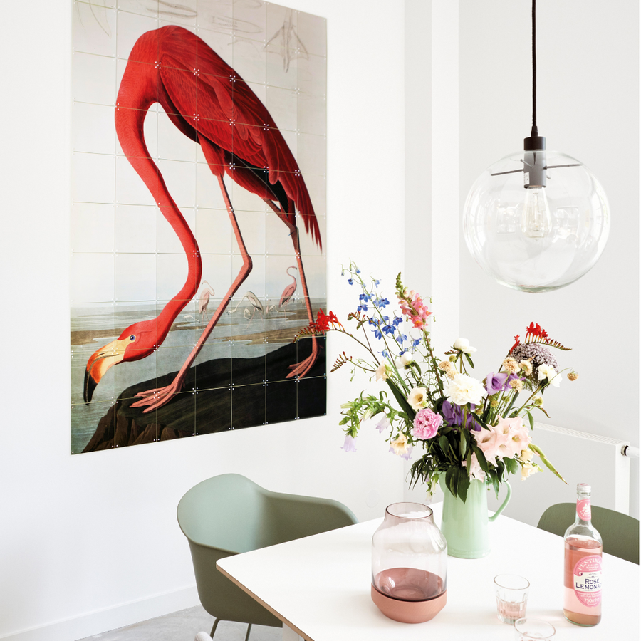 Mural IXXI Flamingo Audubon