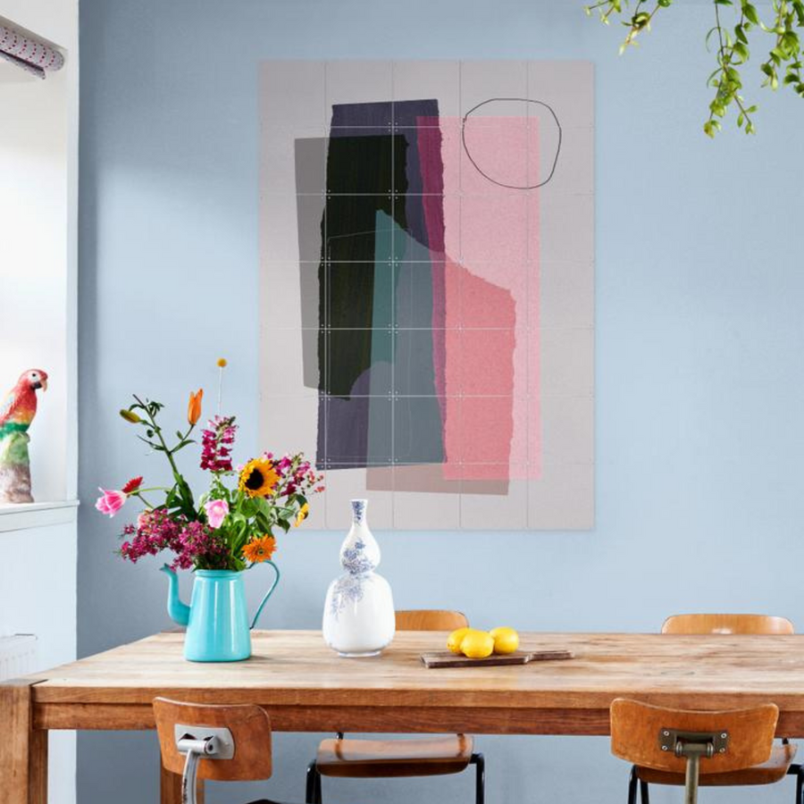 Mural IXXI Abstract Air Brush Strokes