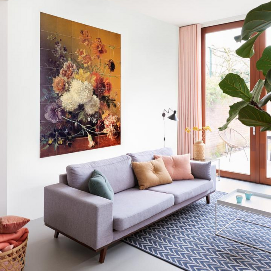 Mural IXXI Still life with Flowers Van Os