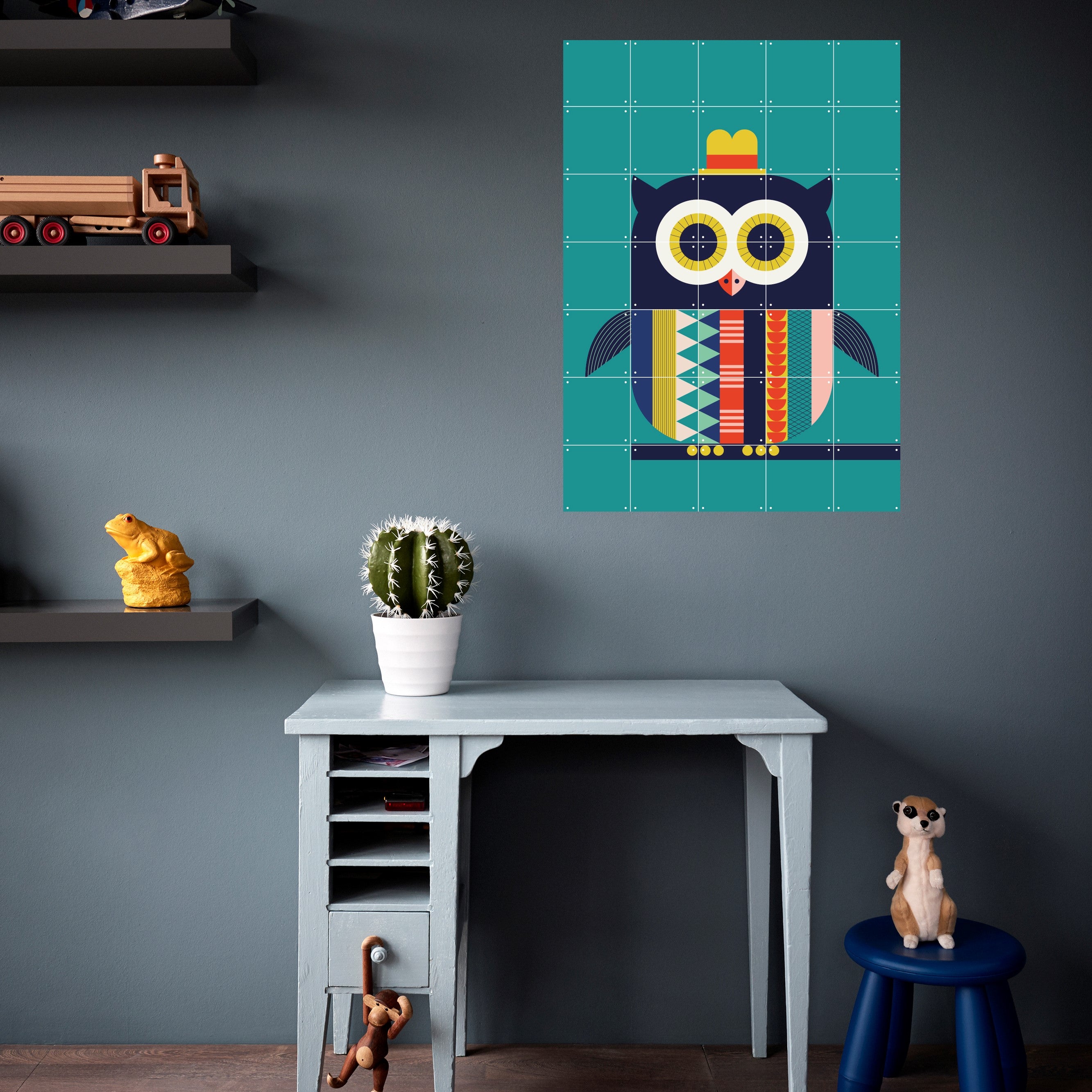 Mural IXXI - Búho = Owl