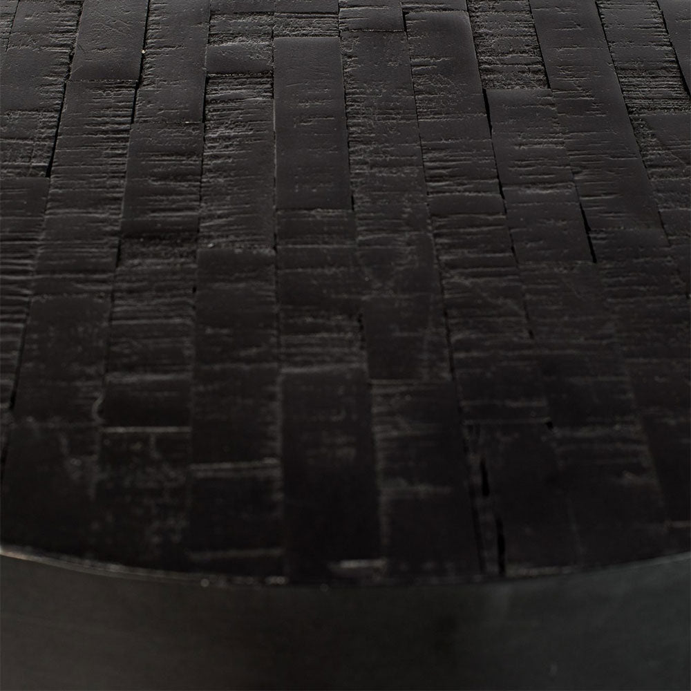 Mesa Alta Redonda Maze - Negro