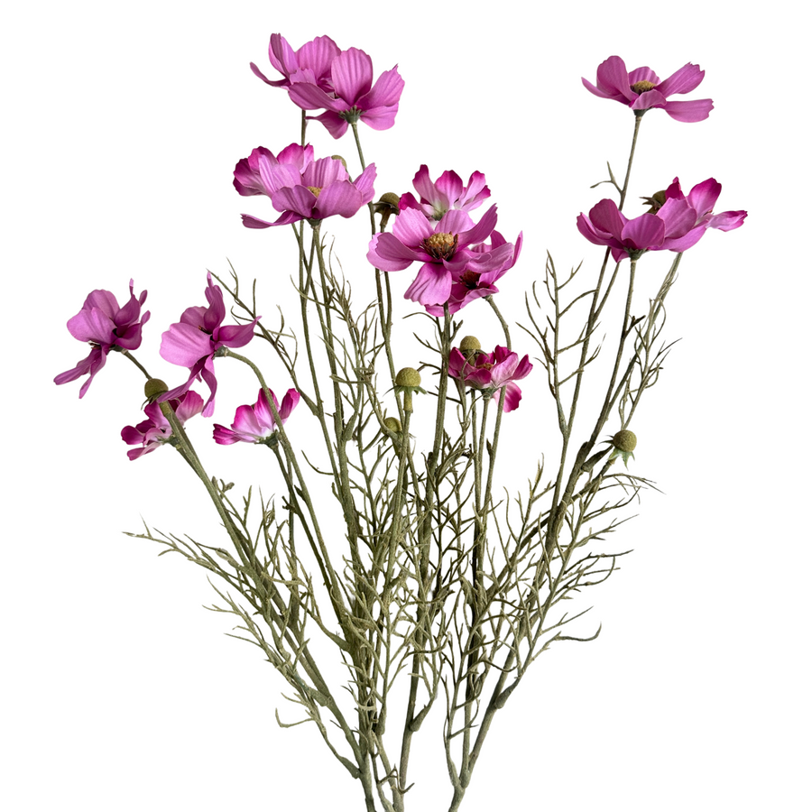 Flor de seda Mirasol Rosado 72 cm