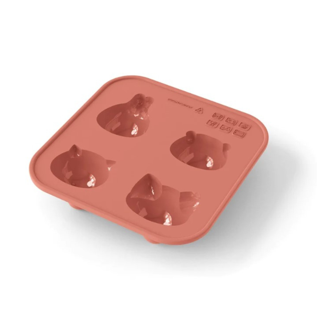 MONBENTO MB Moldes Animales Silicona Silifriends