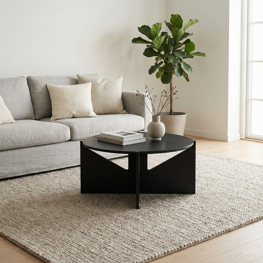 Mesa de Centro Simplic Abedul BLACK