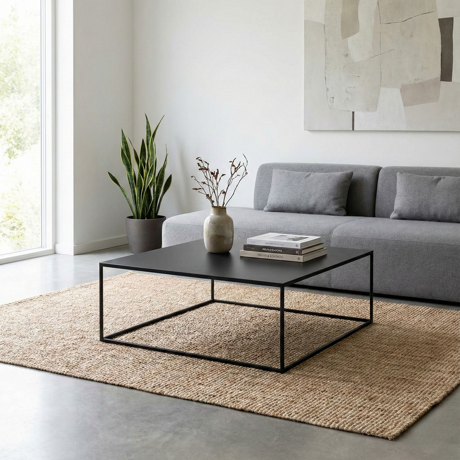 Mesa de centro Metal Black