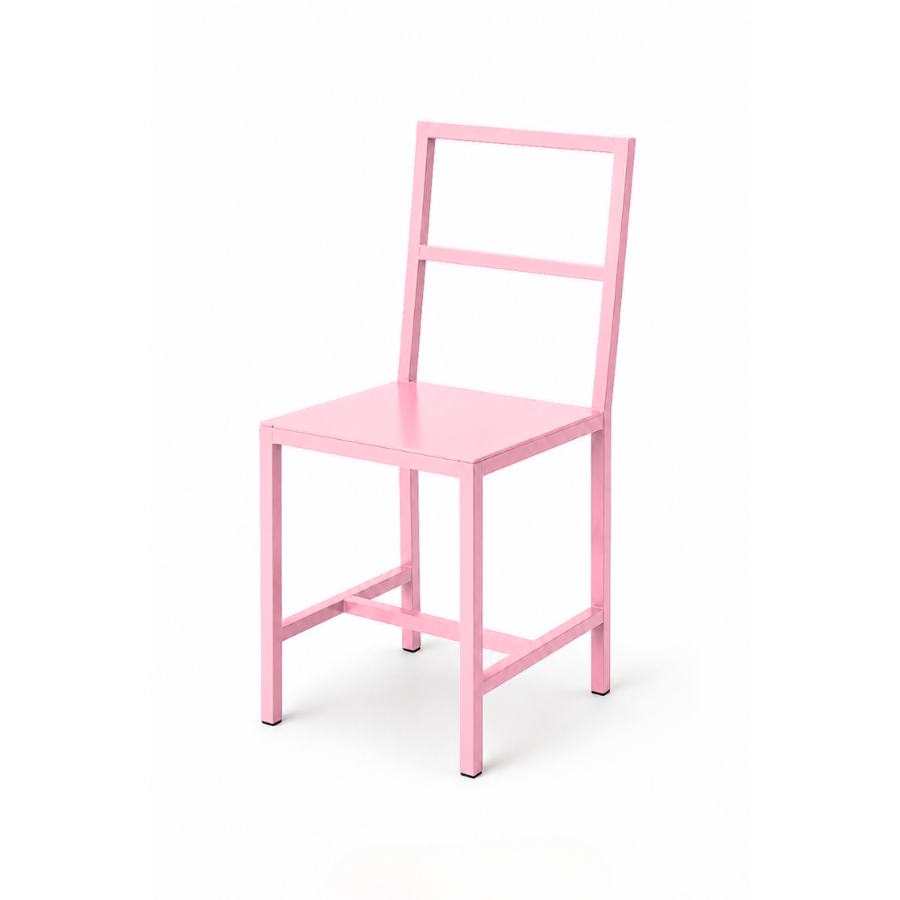 Silla Recta metálica