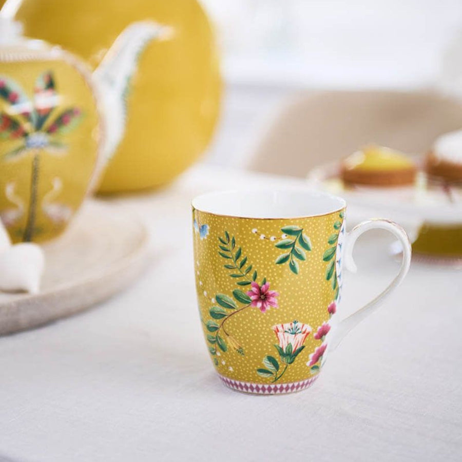 Set de 2 Tazas grandes La Majorelle Amarillo 350 ml