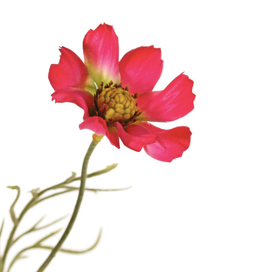 Flor de seda Mirasol Fucsia 72 cm