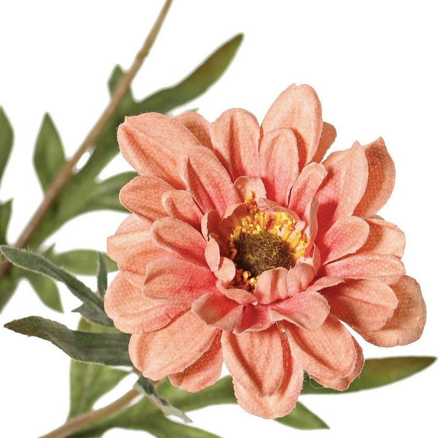Flor de seda Crisantemo Rosado 75 cm