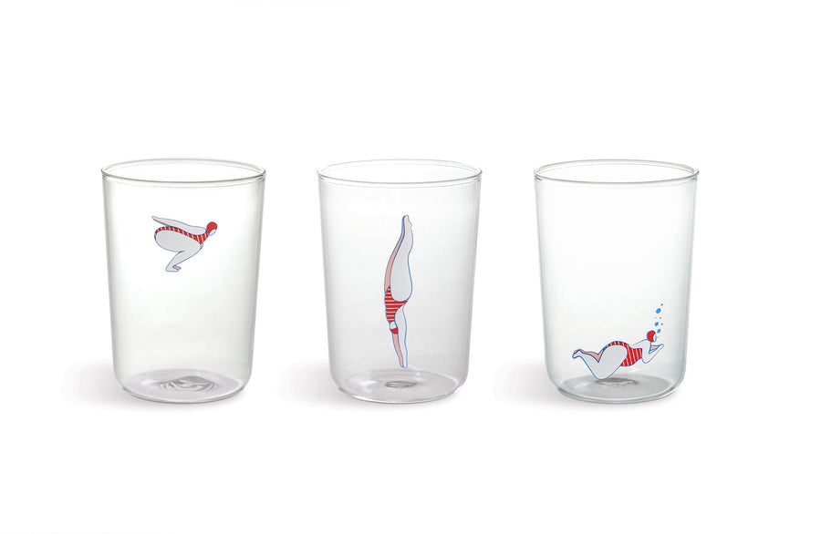 Set de 3 vasos Deep Dive
