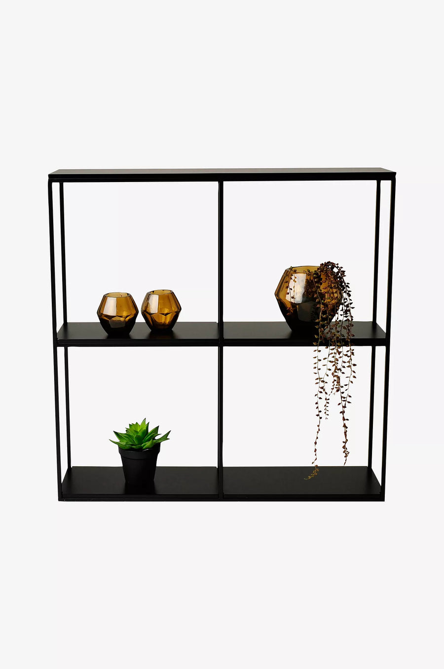 Arrimo cuadrada METAL Black