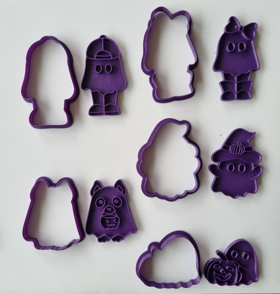Set 10 Cortadores de Galletas Halloween KOOL