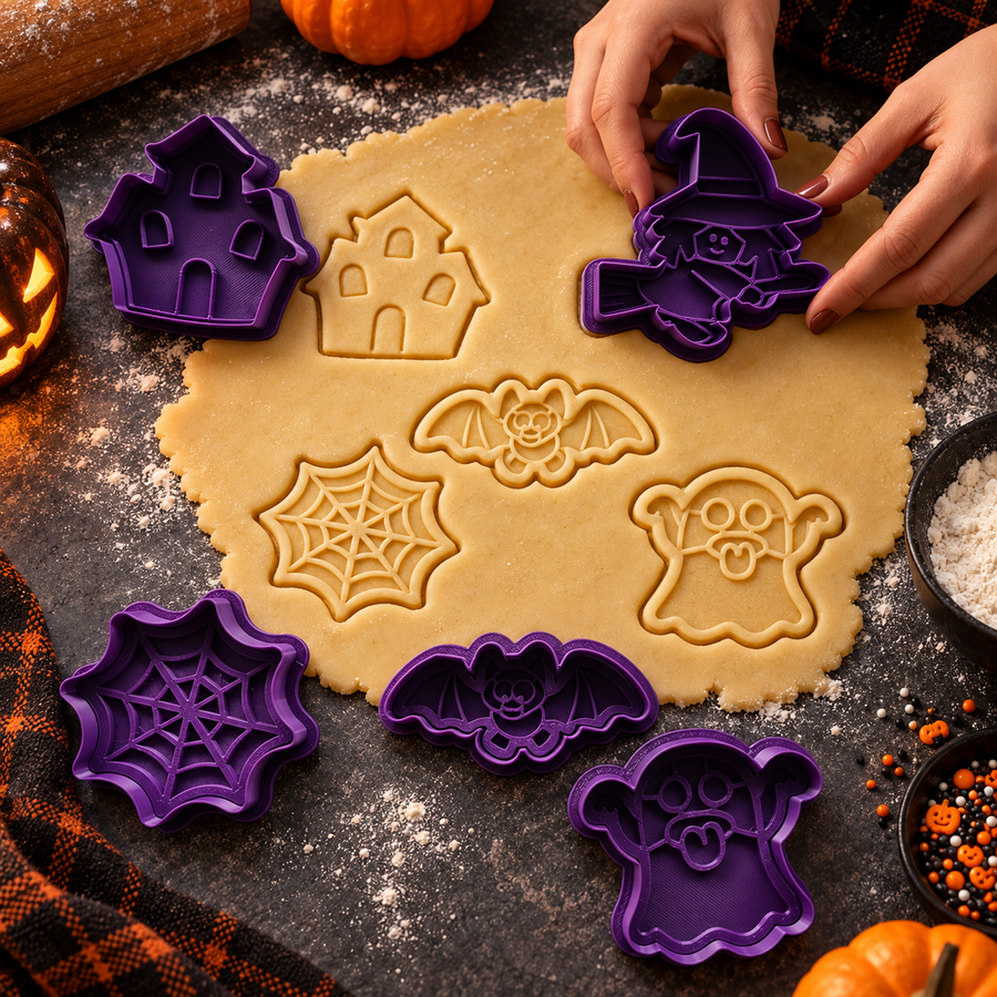 Set 5 Cortadores de Galletas Halloween KOOL