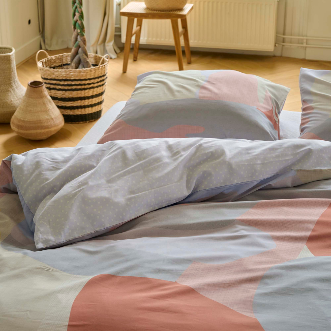 Funda de plumón de algodón + 2 fundas 50x70 modelo Hug it out Duvet cover Multi