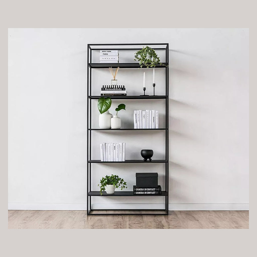 Estantería Simplex 90 Metal Negro