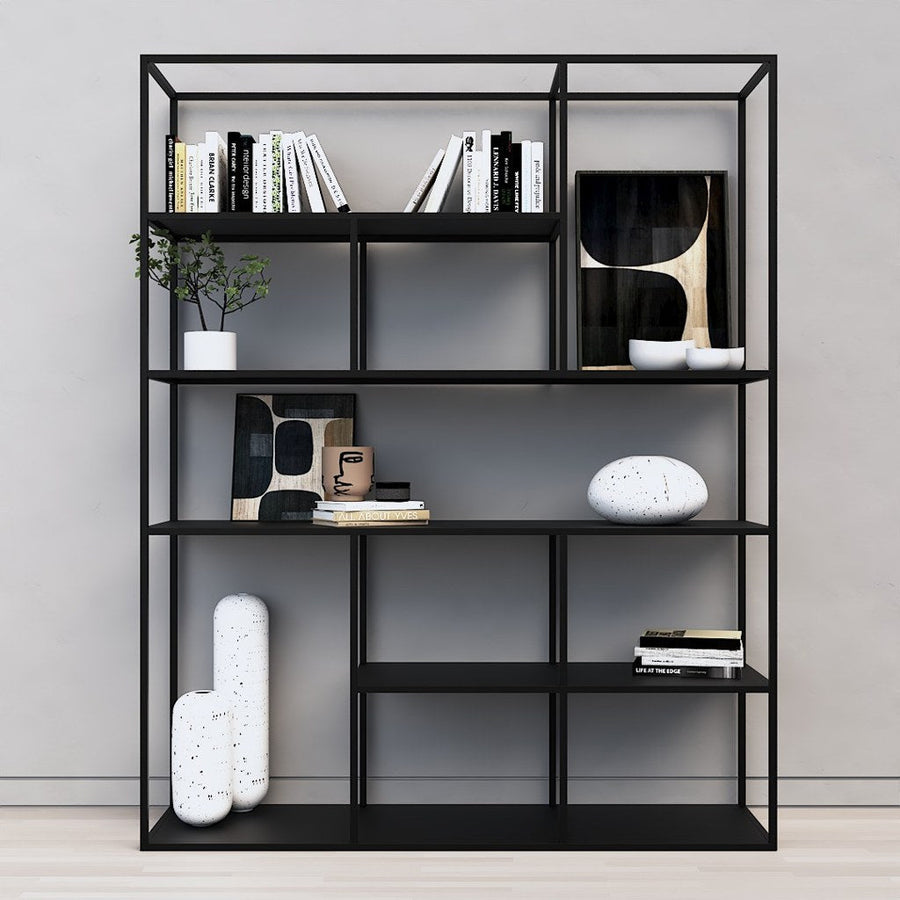 Librero Alis 150 Metal Black