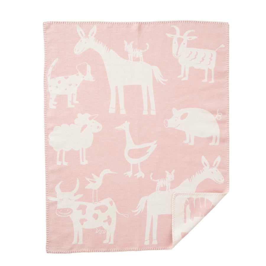 Manta infantil Farm 70 × 90 cm - KLIPPAN