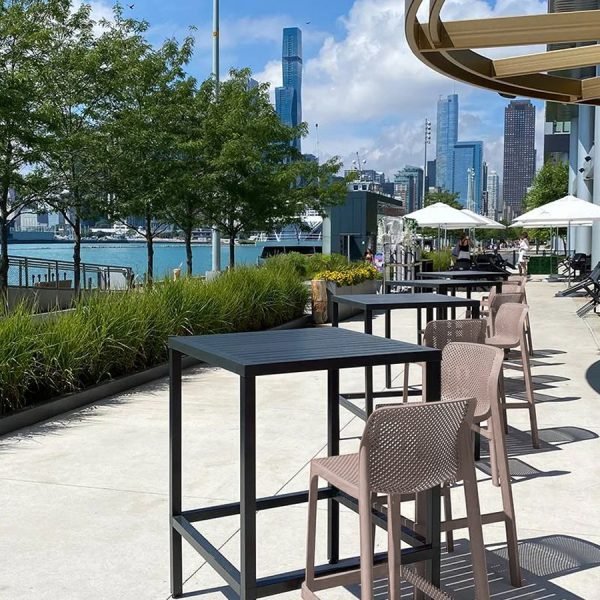 Mesa Bar de Terraza Cube - Nardi Italia