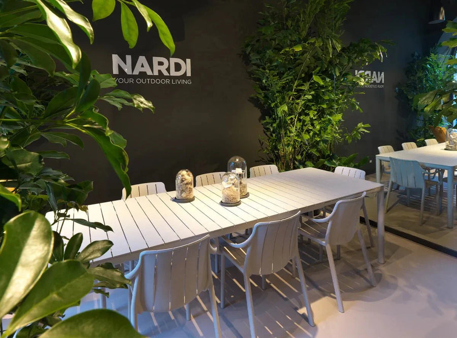 Mesa de terraza extensible Tevere 210 cm a 275 cm - Nardi Italia
