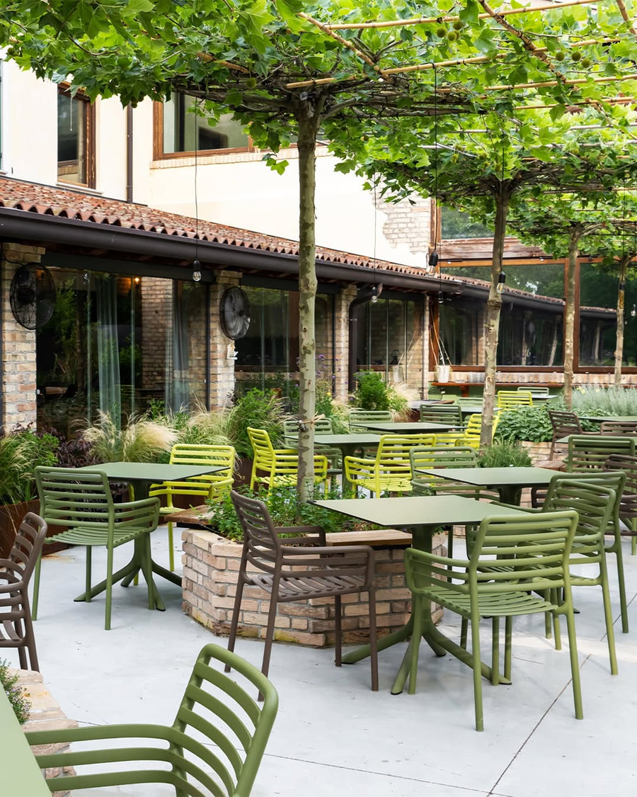 Silla para terraza Doga con Apoyabrazos - Nardi Italia